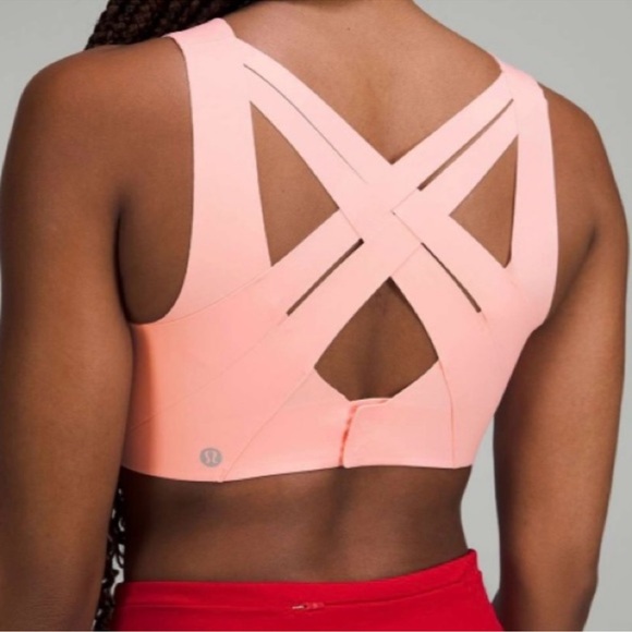 53 - NWT SOLD OUT ONLINE-Lululemon Enlite Weave-Back Bra *High Support- 34c - Picture 2 of 4
